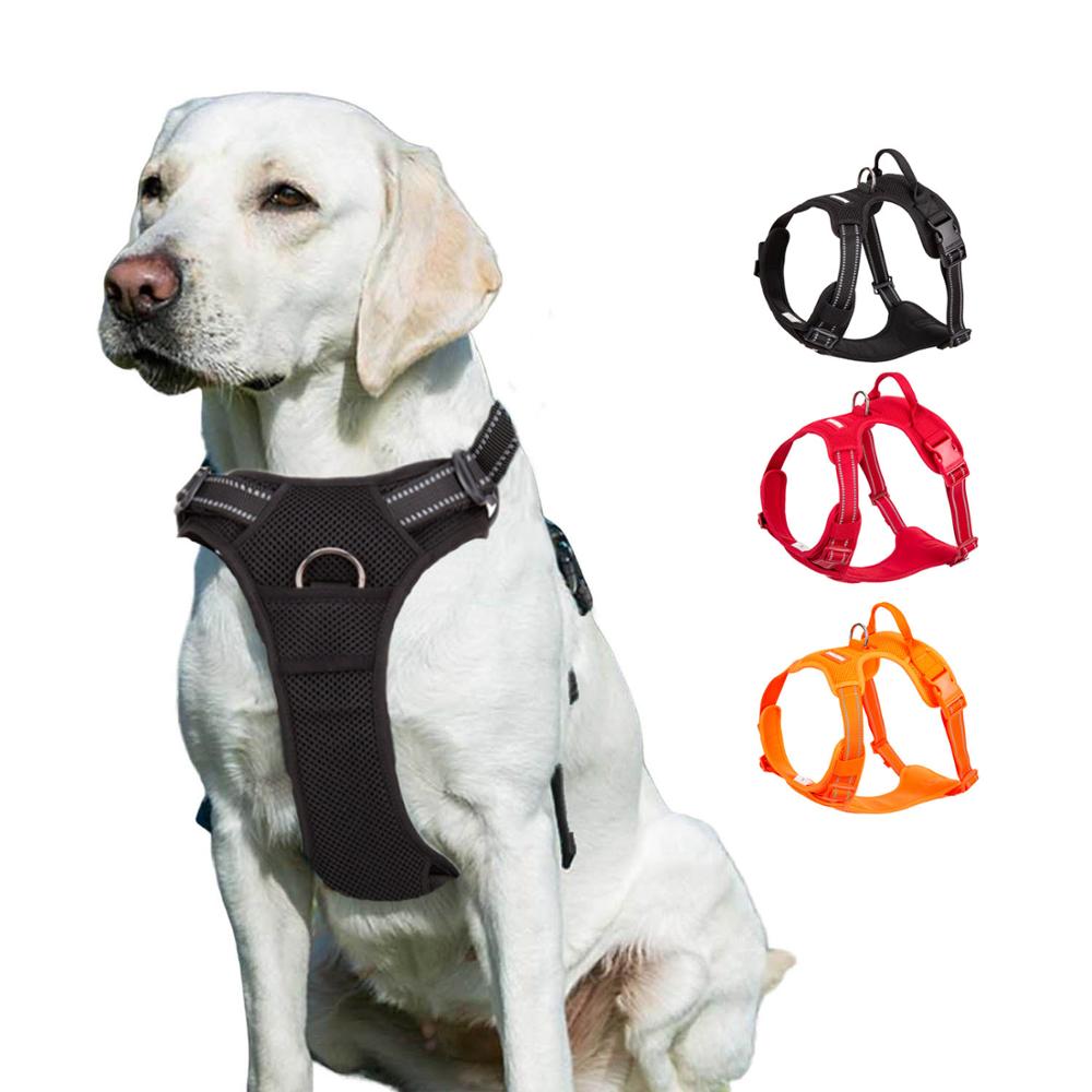 Truelove No Pull Dog Harness Reflective Adjustable Pet Small Large Vest Pitbull