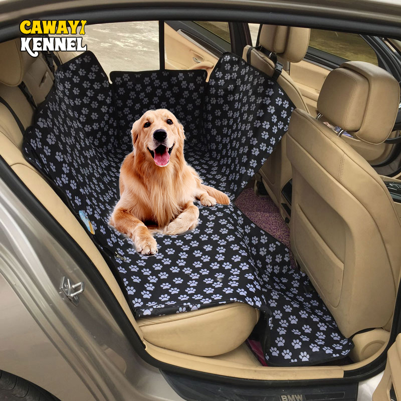 Pet Car Seat Cover Cushion Rear Back Seat Protector Hammock Dog Cat Safety Mat