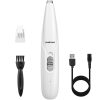 Pet Paw Hair Clipper Rechargeable Pet Hair Grooming Kit Adjustable Multi-Functional Dog Feet Hair Shaver (White)