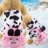 PUOUPUOU Cute Dog Clothes Winter Pet Dog Clothes For Small Dogs Coat Cotton Ropa Perro Cute Thicken Warm Dogs Clothing XS-XXL