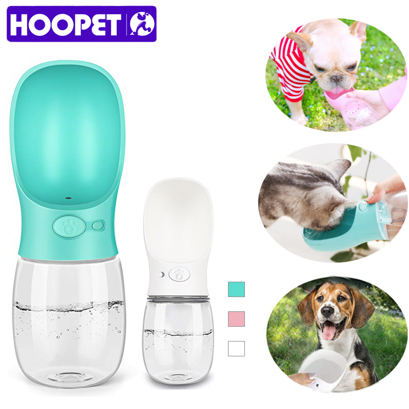 HOOPET Pet Dog Water Bottle Feeder Bowl Portable Water Food Bottle Pet –  crowngiftline