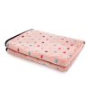 Free Shipping Super Soft Pet Towel Coral Fleece Blanket Dot Stripe For Puppy and Cat Bath Towel S/M Size Pet Supplies