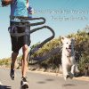 [TAILUP] Pet Dog Running Leash Rope with2 handles DogJoging Walking Leash with Reflective Hands free Pets Double Elasticity Rope