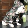 Pet Dog Raincoat Clothes For Big Dogs Camouflage Waterproof Clothes Raining Dog Rain Coat Outdoor Costumes French Bulldog