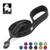 Truelove Soft Padded Mesh Dog Leash Reflective Nylon Walking Training Dog Leads Stock Running Dog Pet Leash 5 Color 110cm Hot