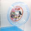 Jaula Hamster Wheel Toy Hedgehog Guinea Pig Running Sports Wheel Fixed 19CM Rat Running Wheel Toys Pet Accessories Supplies Ball