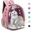 Cat Carrier Bags Breathable Pet Carriers Dog Cat Backpack Travel Space Capsule Cage Pet Transport Bag Carrying For Cats