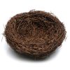 Handmade Vine Brown Bird Nest House Home Nature Craft Holiday Decoration K1MF