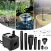 Rockery fountain oxygen pump Garden water pump fish tank  Water Fountain pump aquariums D30