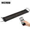 NICREW Lamp for Aquarium Fishing LED Lighting 24/7 Hour Automated with Controller Fish Tank Light for Aquarium 110V-240V 30-72cm