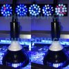 Black shell LED Aquarium light led  pet Lighting fish tank lamp plant bulb 50/54W for saltwater marine coral reef sump algae