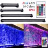 Remote Control RGB LED Aquarium LED Aquarium Lighting 16CM/26CM/31CM/46CM 5050 RGB Waterproof LED Lamp Fish Tank Light D30