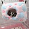 Hamster Squirrel Cotton Fleece Soft Hammock Small Animal Cages Hanging Sleeping Nest for Guinea Pig Suger Glider Pet Accessories