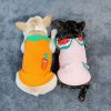 Summer pet fruit vegetable pattern dog cute French bulldog fat dog than the bear Teddy Bomei clothes breathable sweater